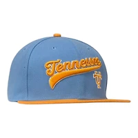 Tennessee Volunteers NCAA Blue and Orange Double Script New Era 59FIFTY Fitted Hat