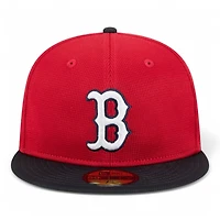 Boston Red Sox and Navy 2025 Spring Training Patch New Era 59FIFTY Fitted Hat