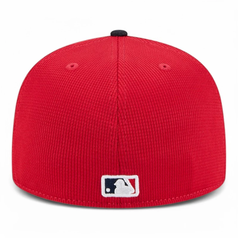 Boston Red Sox and Navy 2025 Spring Training Patch New Era 59FIFTY Fitted Hat