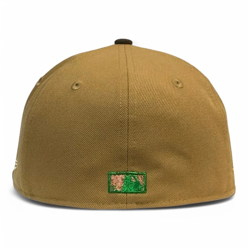 Seattle Mariners Wheat and Green Bark 30th Anni Patch Gray UV New Era 59FIFTY Fitted Hat