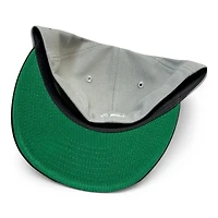 Milwaukee Brewers Gray and Black 35th Anni Patch Green UV New Era 59FIFTY Fitted Hat