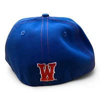 Wyoming Cowboys Royal Blue and Red NCAA New Era 59FIFTY Fitted Hat
