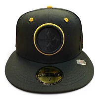 Pittsburgh Steelers Black and Yellow UV New Era 59FIFTY Fitted Hat