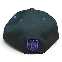 Minnesota Vikings Black and Purple UV New Era 59FIFTY Fitted Hat
