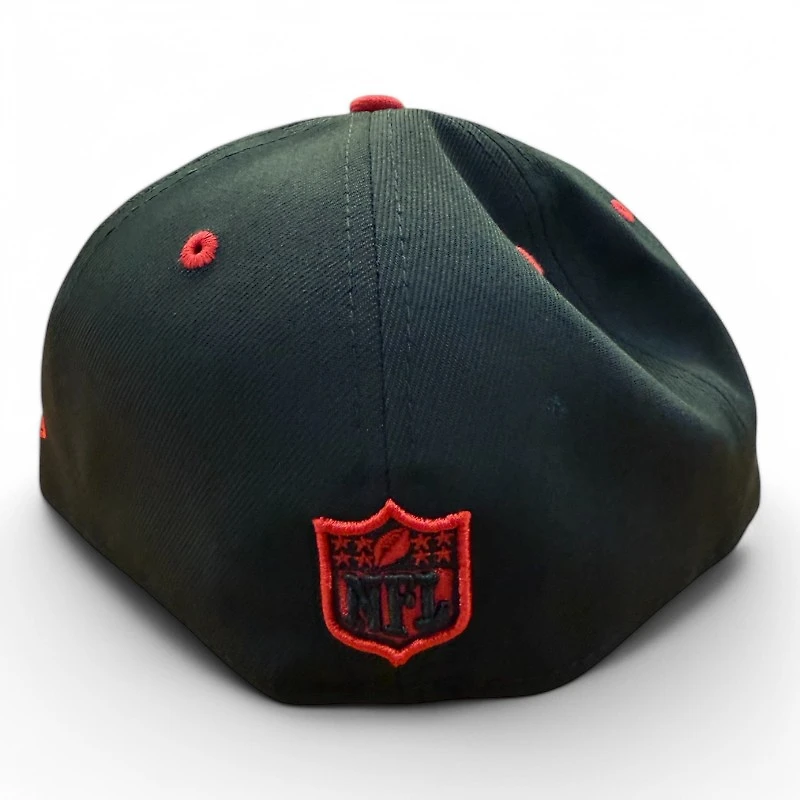 Kansas City Chiefs Black and Red UV New Era 59FIFTY Fitted Hat