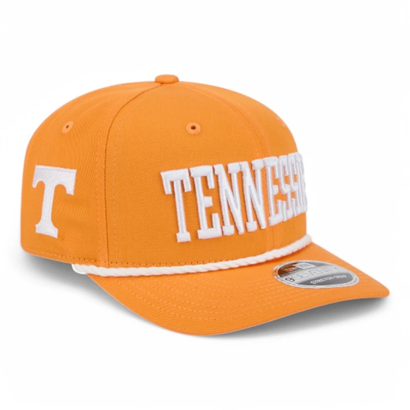 Tennessee Volunteers Orange Wordmark Roper New Era 9SEVENTY Adjustable Hat