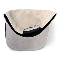 New York Cubans Stone and Black Negro League Patch Gray UV New Era A-Frame Snapback Hat