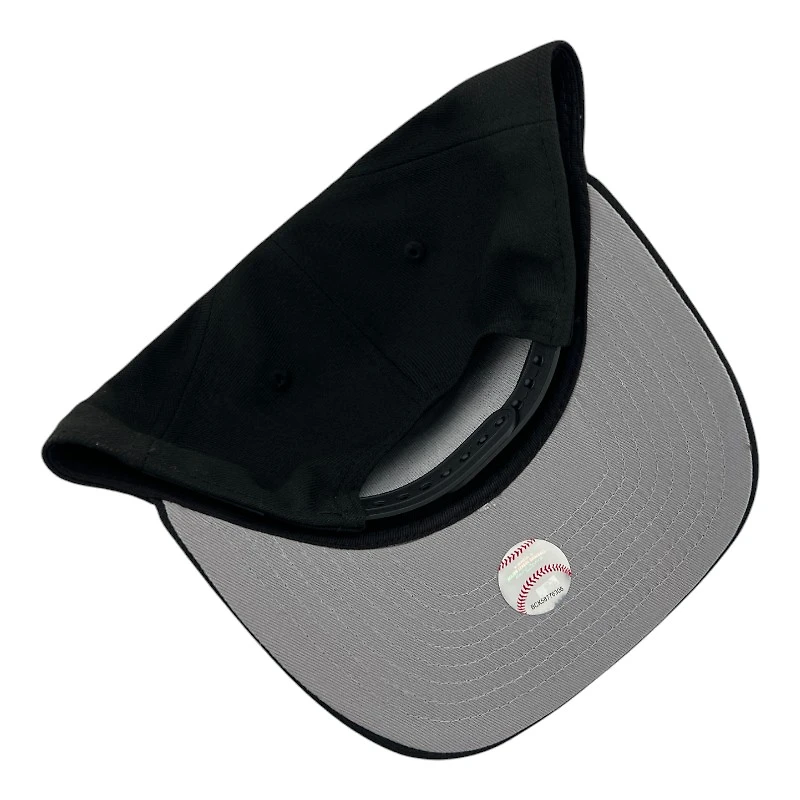 Los Angeles Dodgers Black and White Basic LA Logo New Era 9FIFTY A-Frame Snapback Hat