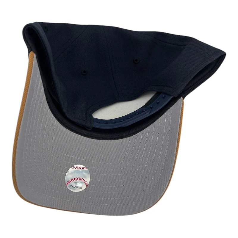 Los Angeles Dodgers Navy and Bronze 40th Anniv Patch New Era 9FORTY A-Frame Snapback Hat