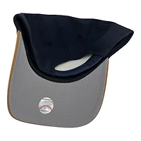 Los Angeles Dodgers Navy and Bronze 40th Anniv Patch New Era 9FORTY A-Frame Snapback Hat