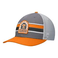 Tennessee Volunteers NCAA Gray Top of the World Aurora Trucker Adustable Hat