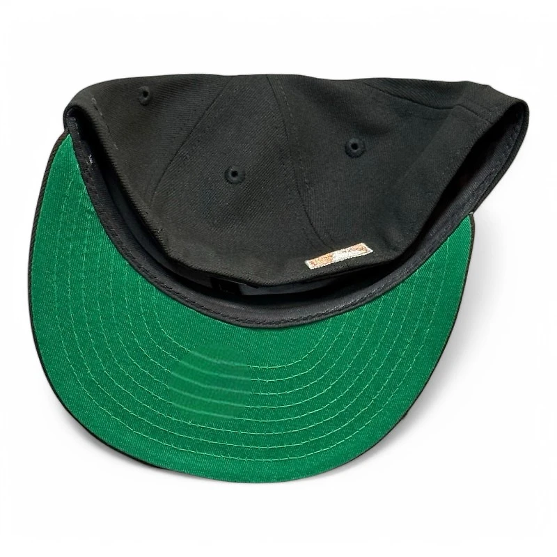 Texas Rangers Black and Brown 1995 ASG Patch Green UV New Era 59FIFTY Fitted Hat