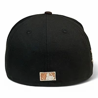 Texas Rangers Black and Brown 1995 ASG Patch Green UV New Era 59FIFTY Fitted Hat