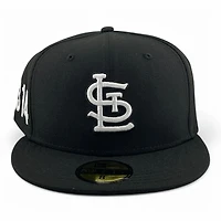 St. Louis Cardinals and White 314 Logo Patch UV New Era 59FIFTY Fitted Hat