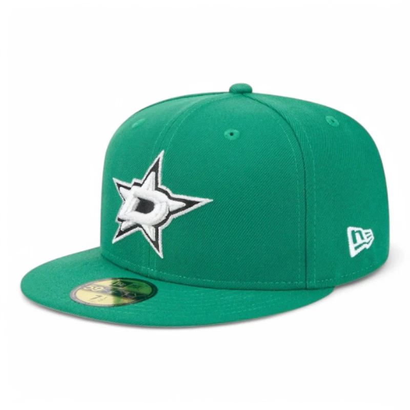 Dallas Stars Green Team Basic NHL New Era 59FIFTY Fitted Hat