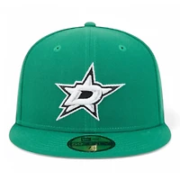 Dallas Stars Green Team Basic NHL New Era 59FIFTY Fitted Hat
