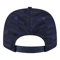 Seattle Mariners Navy Trident 2025 Clubhouse New Era 9SEVENTY Stretch Snapback Hat