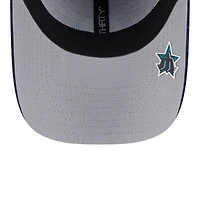 Seattle Mariners Navy Alternate 2025 Clubhouse New Era 39THIRTY Stretch Fit Hat