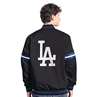 Los Angeles Dodgers Black Scout Full Snap Varsity Starter Jacket