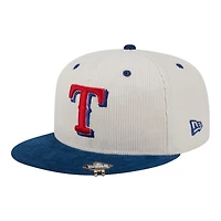 Texas Rangers Two Tone Corduroy with Hat Clip New Era 59FIFTY Fitted