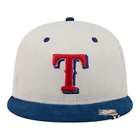 Texas Rangers Two Tone Corduroy with Hat Clip New Era 59FIFTY Fitted