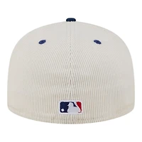 Texas Rangers Two Tone Corduroy with Hat Clip New Era 59FIFTY Fitted
