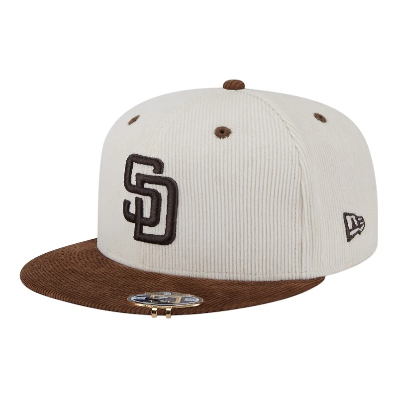 San Diego Padres Two Tone Corduroy with Hat Clip New Era 59FIFTY Fitted