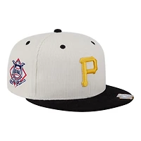Pittsburgh Pirates Two Tone Corduroy with Hat Clip New Era 59FIFTY Fitted