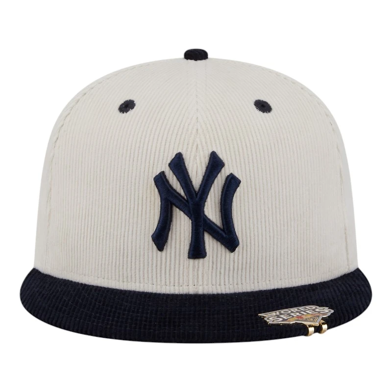 New York Yankees Two Tone Corduroy with Hat Clip Era 59FIFTY Fitted