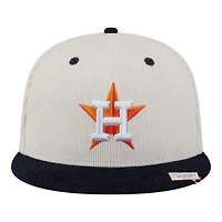 Houston Astros Two Tone Corduroy with Hat Clip New Era 59FIFTY Fitted