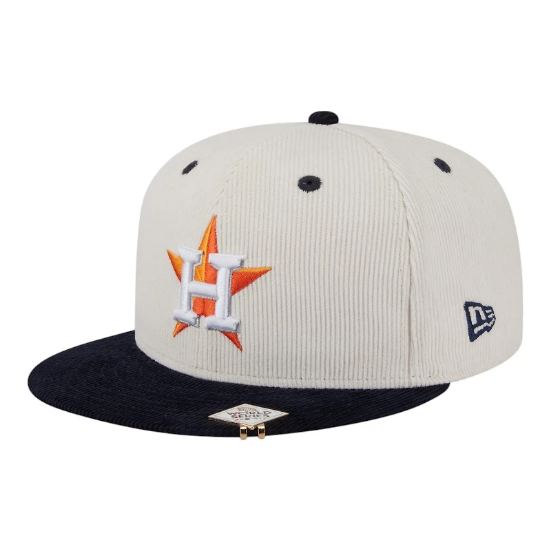 Houston Astros Two Tone Corduroy with Hat Clip New Era 59FIFTY Fitted