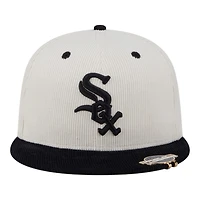Chicago White Sox Two Tone Corduroy with Hat Clip New Era 59FIFTY Fitted