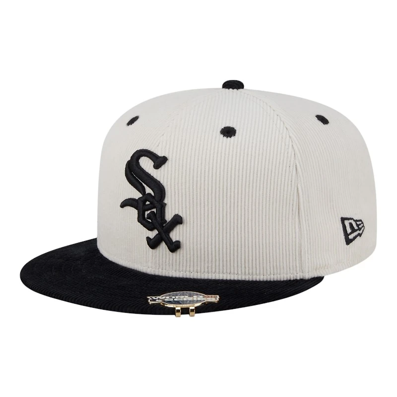 Chicago White Sox Two Tone Corduroy with Hat Clip New Era 59FIFTY Fitted