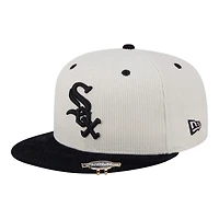 Chicago White Sox Two Tone Corduroy with Hat Clip New Era 59FIFTY Fitted