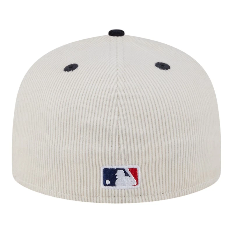 Atlanta Braves Two Tone Corduroy with Hat Clip New Era 59FIFTY Fitted