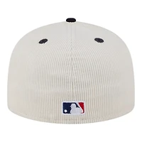 Atlanta Braves Two Tone Corduroy with Hat Clip New Era 59FIFTY Fitted