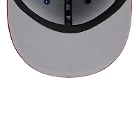 Texas Rangers Pinstripe with League Pin New Era 59FIFTY Fitted Hat