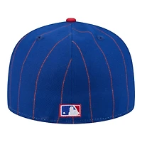 Montreal Expos Pinstripe with League Pin New Era 59FIFTY Fitted Hat