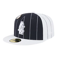 Chicago Cubs Pinstripe with League Pin New Era 59FIFTY Fitted Hat