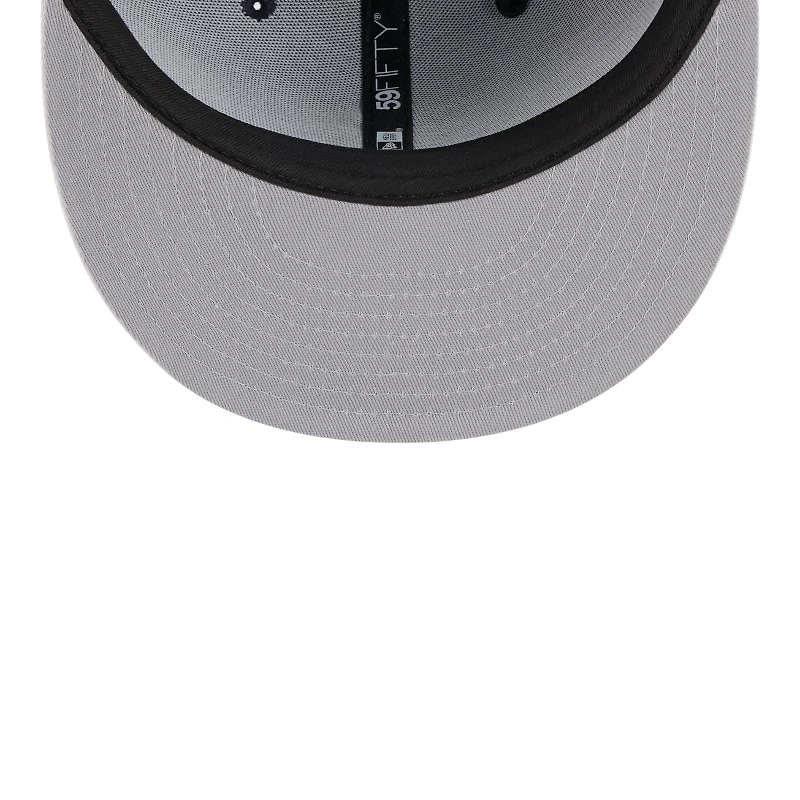 Chicago Cubs Pinstripe with League Pin New Era 59FIFTY Fitted Hat