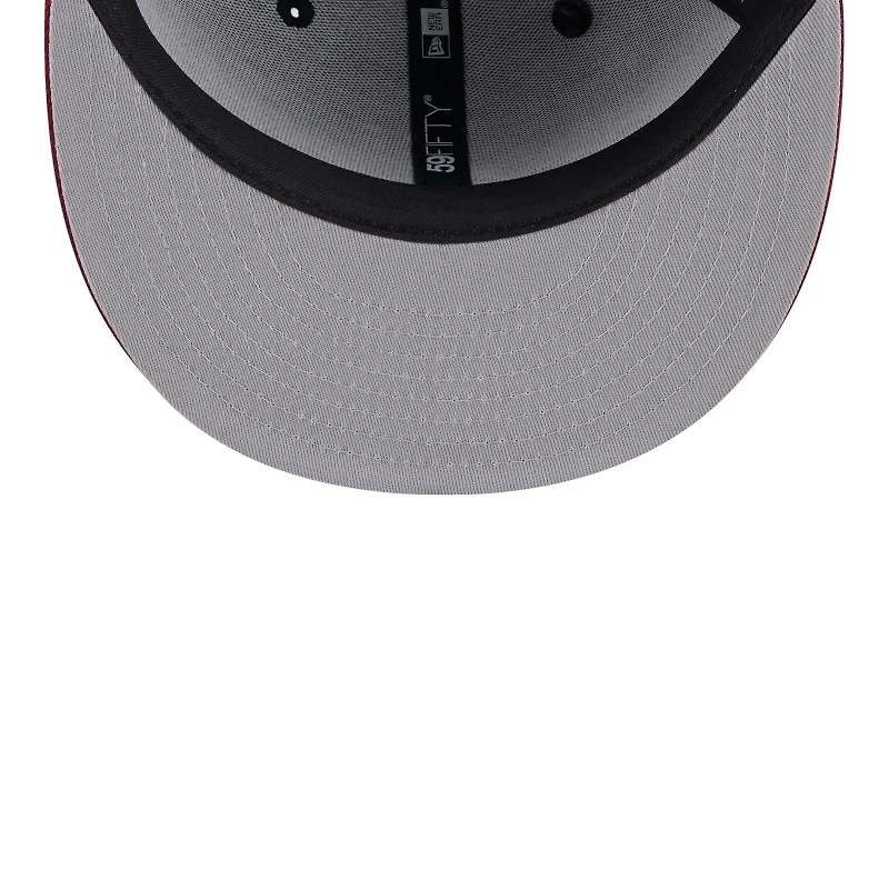 Arizona Diamondbacks Pinstripe with League Pin New Era 59FIFTY Fitted Hat