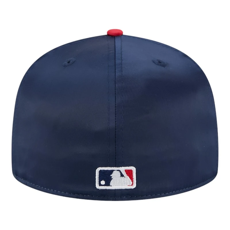 Texas Rangers Satin Two Tone With New Era Pin 59FIFTY Fitted Hat