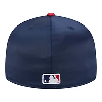 Texas Rangers Satin Two Tone With New Era Pin 59FIFTY Fitted Hat