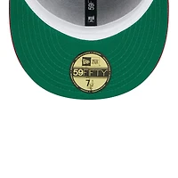 Texas Rangers Satin Two Tone With New Era Pin 59FIFTY Fitted Hat