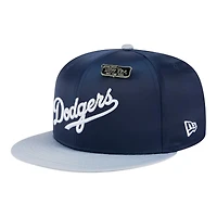 Los Angeles Dodgers Satin Two Tone With New Era Pin 59FIFTY Fitted Hat