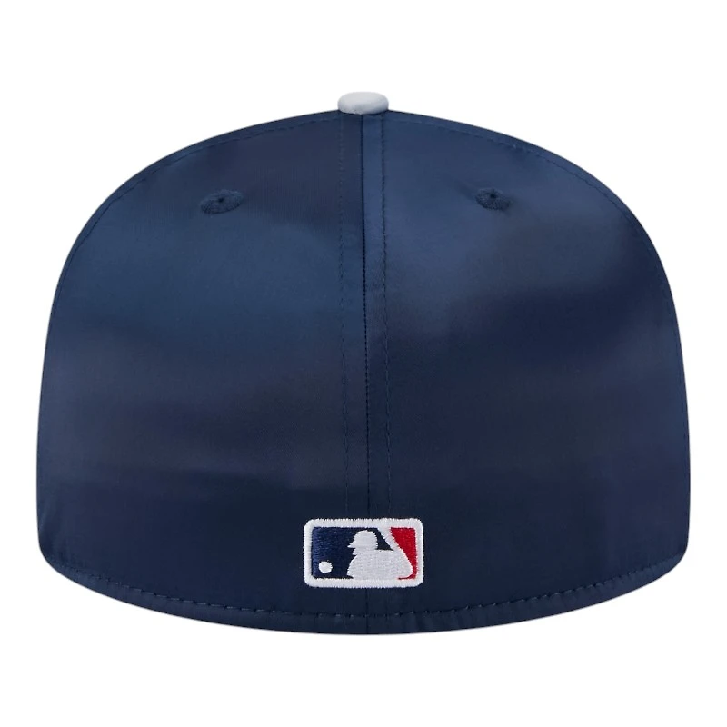 Los Angeles Dodgers Satin Two Tone With New Era Pin 59FIFTY Fitted Hat