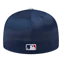 Los Angeles Dodgers Satin Two Tone With New Era Pin 59FIFTY Fitted Hat