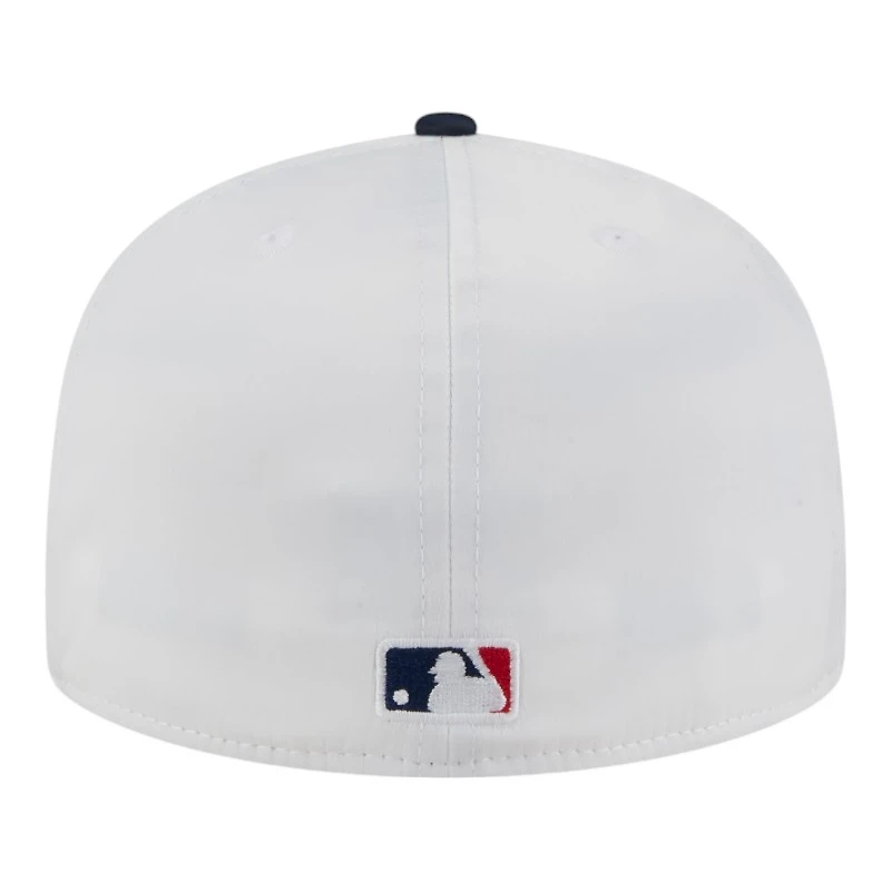 Houston Astros Satin Two Tone With New Era Pin 59FIFTY Fitted Hat