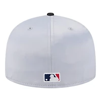 Chicago White Sox Satin Two Tone With New Era Pin 59FIFTY Fitted Hat