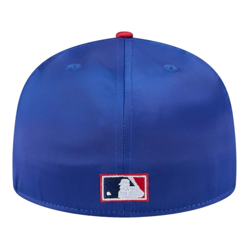 Atlanta Braves Satin Two Tone With New Era Pin 59FIFTY Fitted Hat